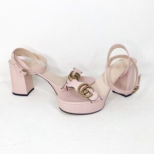 *ON SALE* Gucci #XH1HS4 Platform SandalsSize 39.5